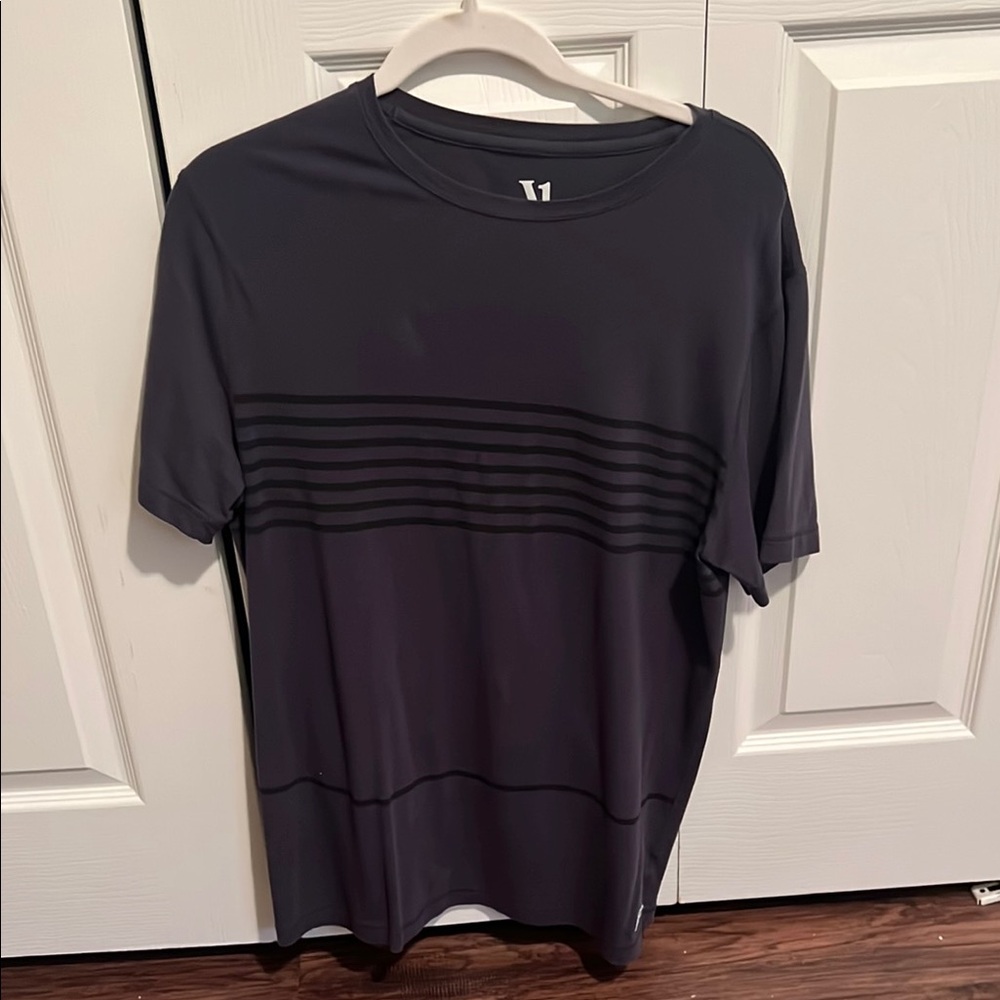 Vouri Black Striped T-Shirt